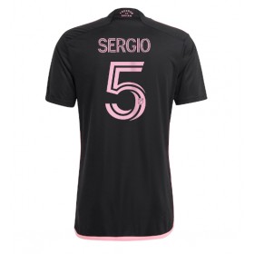 Inter Miami Sergio Busquets #5 Borta Kläder 2023-24 Kortärmad